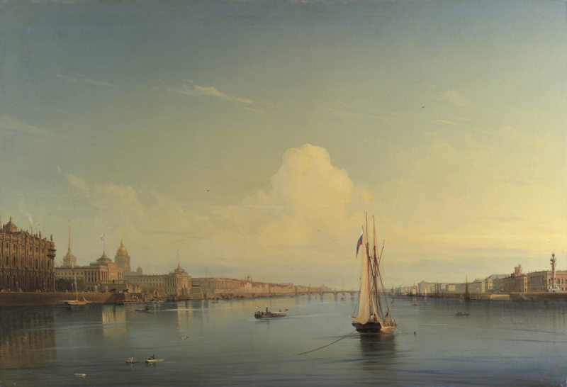 Моряк-художник. А.П. Боголюбов